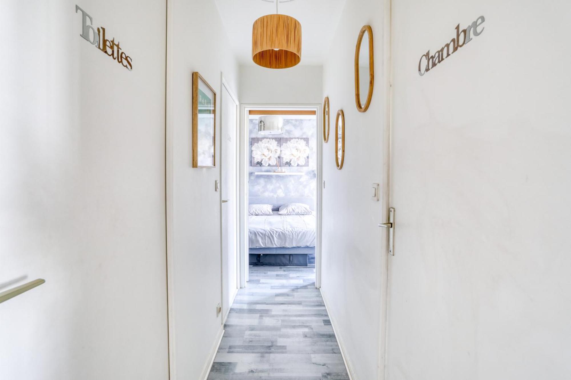 Le Warm Cocon - Spacieux T3 - 5 Personnes - Wifi Et Parking Rosny-sous-Bois Buitenkant foto