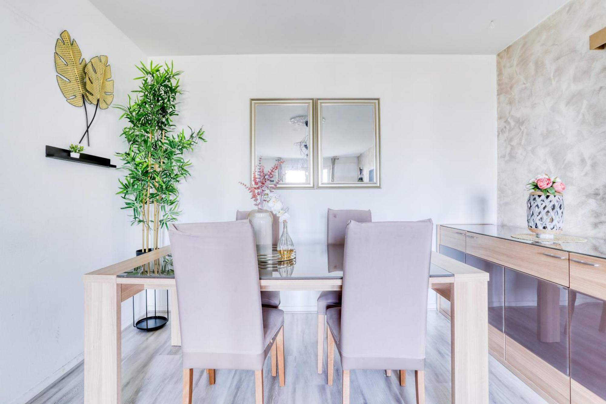 Le Warm Cocon - Spacieux T3 - 5 Personnes - Wifi Et Parking Rosny-sous-Bois Buitenkant foto