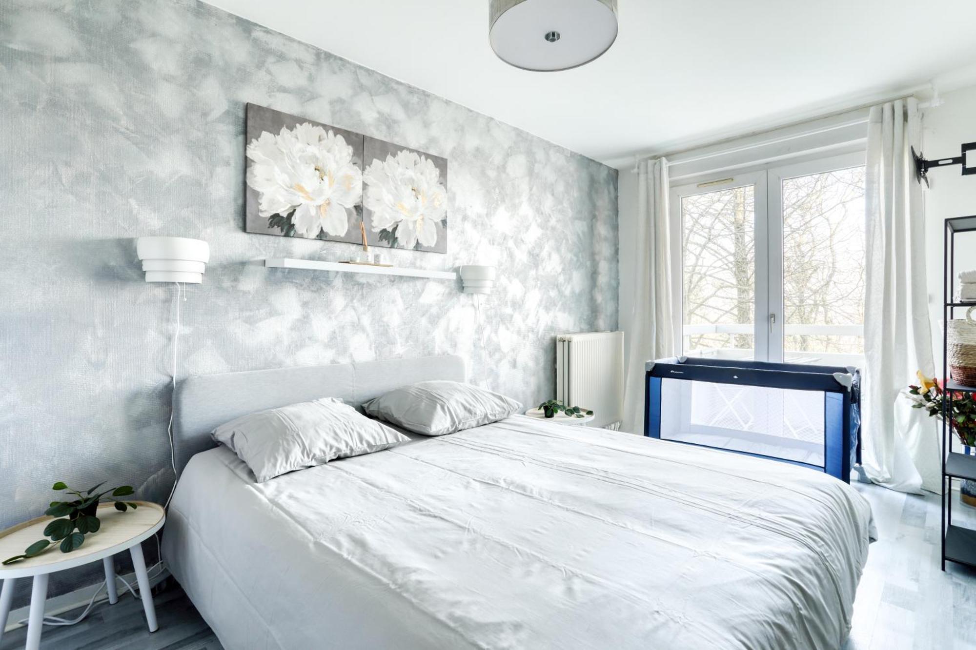 Le Warm Cocon - Spacieux T3 - 5 Personnes - Wifi Et Parking Rosny-sous-Bois Buitenkant foto